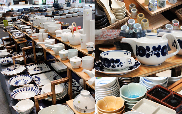 リバーウォーク北九州で食卓を彩る美濃焼、波佐見焼の陶器市を開催！