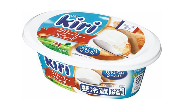 人気クリームチーズのkiri® から『kiri® クリーミースプレッド』発売へ