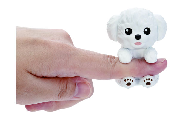 セガトイズから世界最小級ペット玩具『ゆびわんこ』今秋発売へ