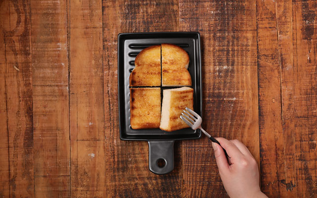 トースター不要の遠赤外線効果「パン専用の陶器プレート」発売へ