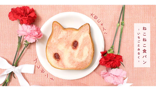 ねこねこ食パン「母の日セット」ネットストア限定発売へ