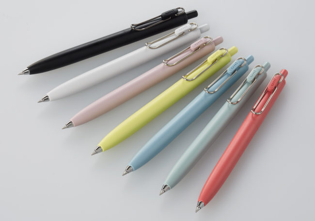 三菱鉛筆 ユニボール ワンより軸色や書き味の上質感を高めた新商品登場