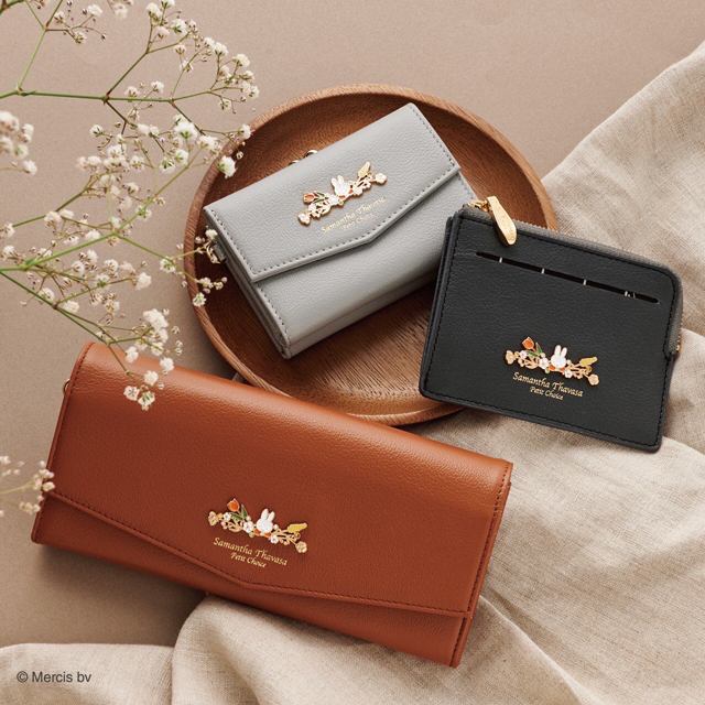 サマンサタバサプチチョイス ミッフィー 初コラボ 大人かわいい ミッフィー フラワー がテーマのアイテムが登場