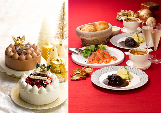 冷凍でお届けするケーキとディナーセットで手軽に華やかに「ロイヤルのクリスマスケーキ&ディナー」予約販売を開始