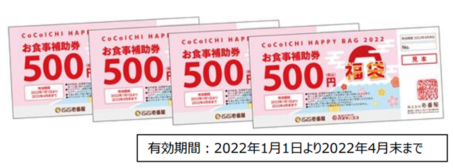 カレーハウスcoco壱番屋 ココイチ福袋 １２月２７日発売