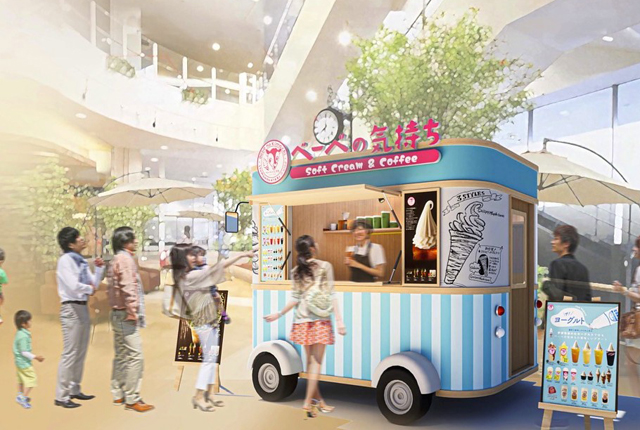 伊都物語の牛乳とヨーグルトで優しいお味でお届け！ソフトクリーム専門店「べーべーの気持ち」筑紫野に３月２５日オープン！