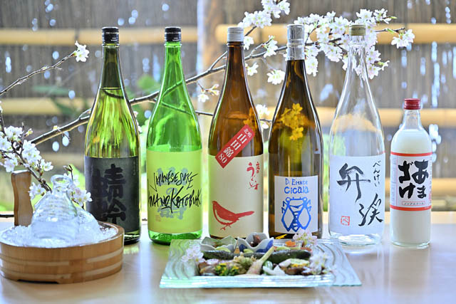 ホテル日航福岡、一夜限定 弁慶で日本酒を愉しむ「晩春の宴」を開催