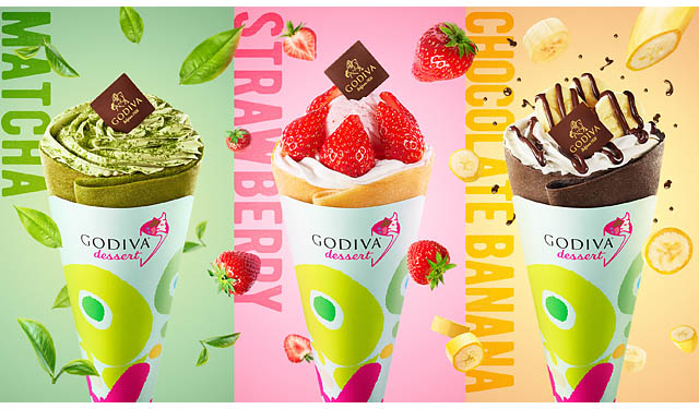 国内初出店となるゴディバ新業態「GODIVA dessert」ららぽーと福岡にオープン