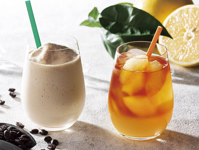 タリーズコーヒーから夏を楽しむ「エスプレッソシェイク」と「&TEA グレープフルーツセパレートティー」発売へ