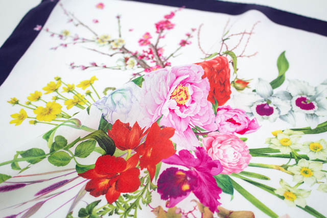 クラシクス･ザ･スモールラグジュアリ福岡大濠公園店、Flower Gardenをテーマに新作ハンカチーフを発売へ