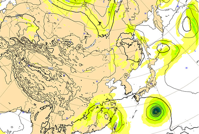 台風11号（ヒンナムノー）が発生、九州地方接近のおそれ、今後の情報に注意を