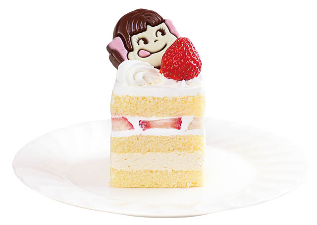 不二家「ショートケーキ12の物語“ペコちゃんからのおくりもの”」9月は南果歩さんとコラボしたショートケーキが登場