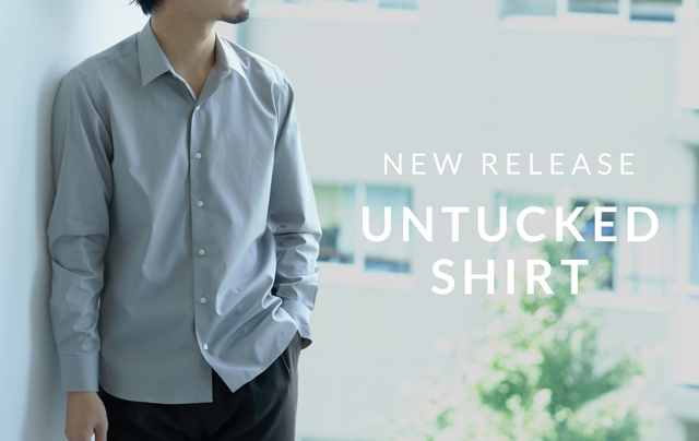 FABRIC TOKYO、カジュアル使いに最適な「タックアウトシャツ」販売開始