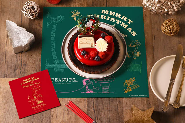 スヌーピーのクリスマスケーキが今年も「PEANUTS Cafe オンラインショップ」より登場
