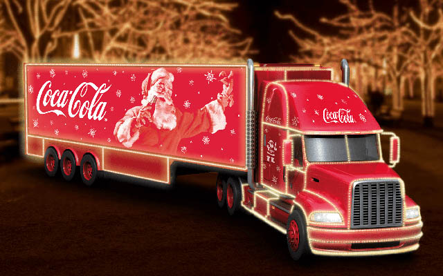 北九州にクリスマストラックが登場「コカ･コーラ クリスマストラックツアー2022」開催