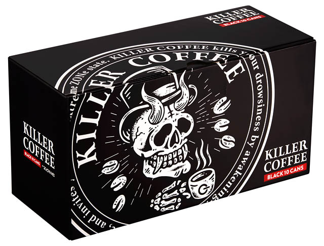 強い苦味や甘みによって、眠気を覚ます「KILLER COFFEE」新発売へ