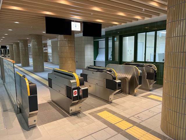 地下鉄 新駅「櫛田神社前駅」駅舎及び主要な駅設備が完成