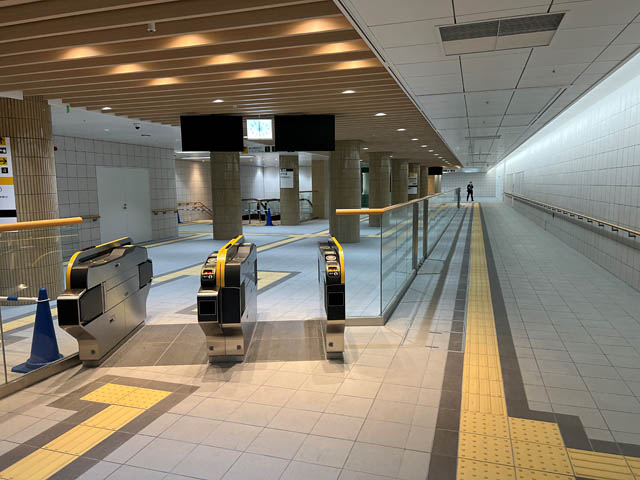 地下鉄 新駅「櫛田神社前駅」駅舎及び主要な駅設備が完成
