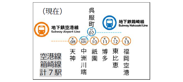 福岡市地下鉄のタッチ決済、全線全駅に拡大し、2024年3月まで延長