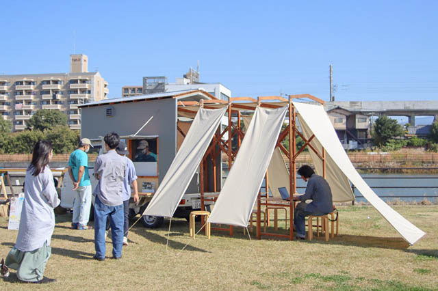 コプラス×九州大学公認サークル「糸島空き家プロジェクト」、福岡県内のまちづくりのための"屋台カー"が完成