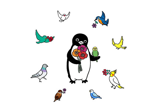 九州初、大丸福岡天神店で坂崎 千春「ペンギンFUKUOKA・春の宴」アート＆グッズ展開催決定