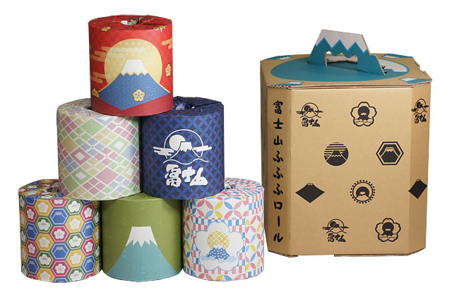 日本で最初にトイレットペーパーを製造・販売した新橋製紙、新商品「富士山ふふふロール」発売