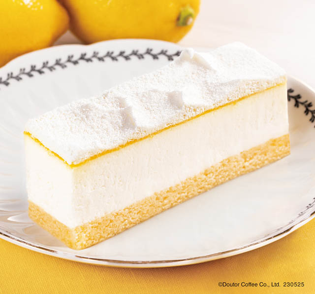 ドトールコーヒーから爽やかなデザート「レアチーズケーキ～レモンソース仕立て～」発売へ