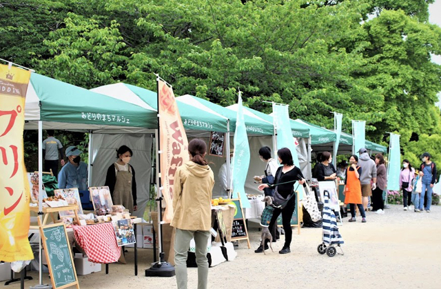 14店舗の出店予定、舞鶴公園「みどりのまちマルシェ」5月27日開催