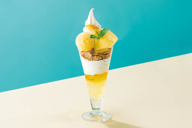 nana's green tea、香る国産柚子とすっきりした甘さで夏を楽しむパフェとソーダ、季節限定登場