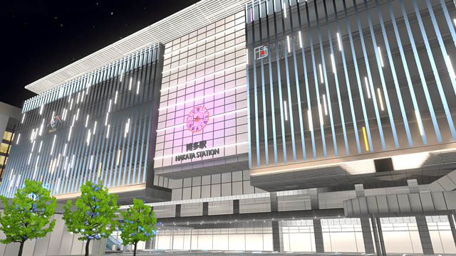 JR九州がバーチャルマーケット 2023 Summer にてメタバース上に展開する「バーチャル博多駅」の詳細を発表
