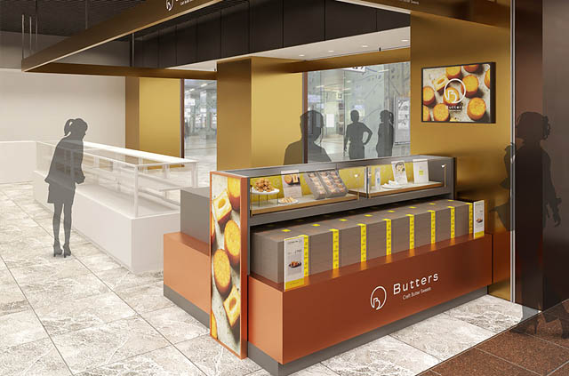 クラフトスイーツブランド「Butters」九州エリア初の常設店舗をJR博多駅にオープン