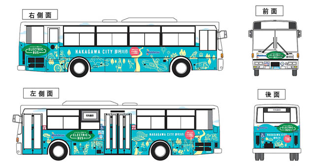 西鉄グループ、中古のディーゼルバスをEV化した「レトロフィット電気バス」を14台追加導入、順次運行開始へ