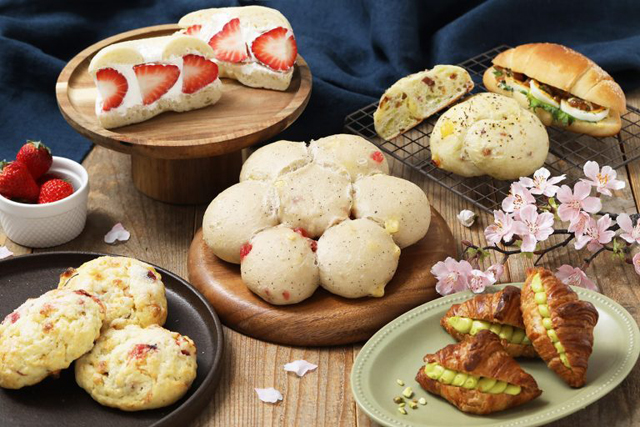 GRANDIR『京生ちぎりパン〜ダージリンティー「苺」〜』をはじめとする春を楽しむ全6品が新登場！