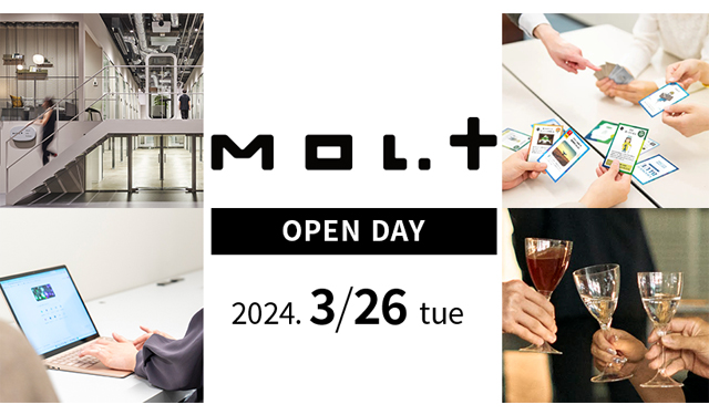 個室型レンタルオフィス・シェアオフィス「Mol.t（モル・ト）」ワークスペースの一日利用体験＆ビジネスゲーム体験会を開催！