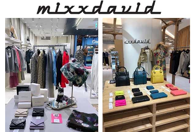 ストリートな大人の女性に贈るブランド「mixxdavid（ミックスデイヴィッド）」マリノアにオープン！
