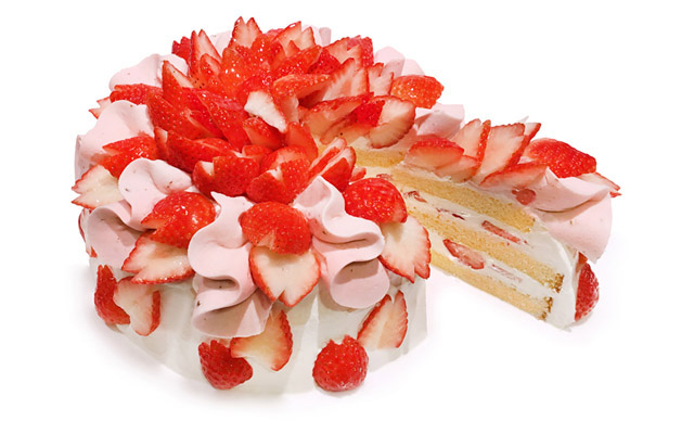 カフェコムサ - 3月のショートケーキの日は「春爛漫」の商品が登場