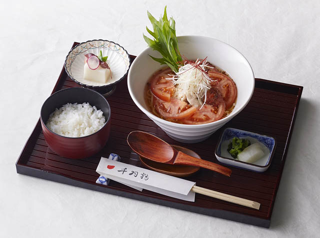 ホテルニューオータニ博多 - 和食料理長が本気で作った和だし麺に新作「とまと香る塩」登場