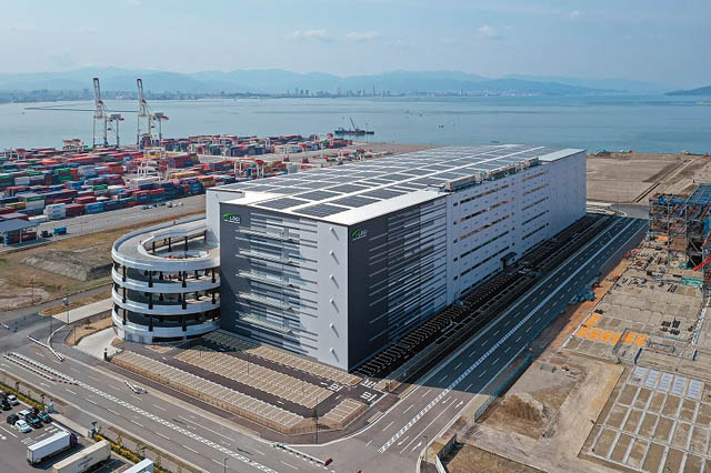 九州最大の物流施設「T-LOGI福岡アイランドシティ」竣工