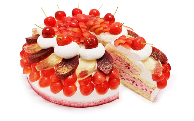 カフェコムサ ショートケーキの日 - 5月はさくらんぼのショートケーキが登場