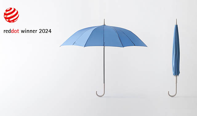 手を濡らさずにたためる、閉じるだけの傘 - マーナの「Shupatto アンブレラ」が国際的なデザイン賞を受賞