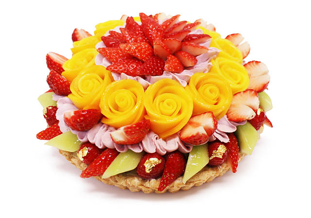 カフェコムサ - 美しいフルーツの花束のような「母の日限定ケーキ」4日間限定販売