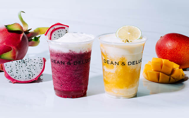 DEAN & DELUCA – シーズナルドリンク 南国果実のトロピカルフラッペ 2種 販売スタート