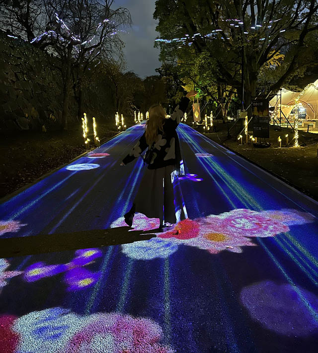 福岡城を幻想的に彩る「光のナイトウォーク」演出をバージョンアップして開催決定