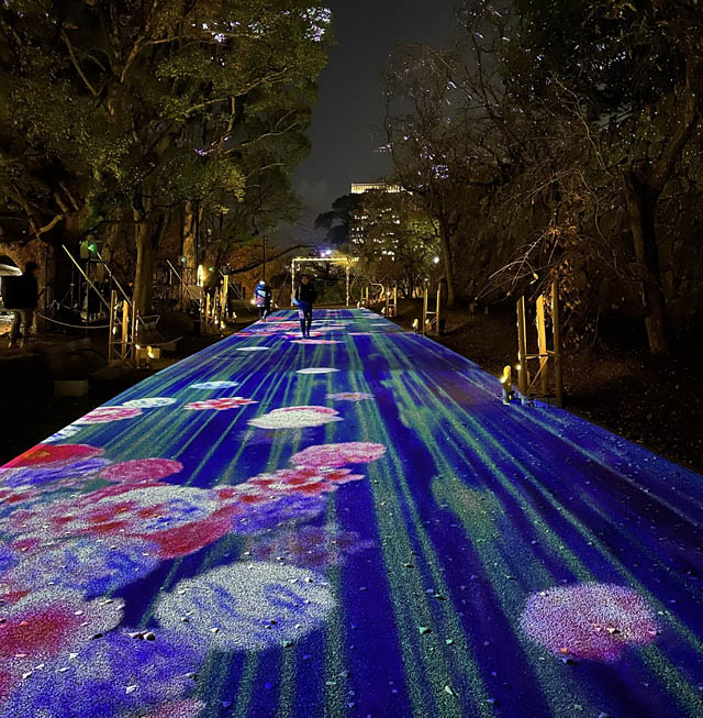 福岡城を幻想的に彩る「光のナイトウォーク」演出をバージョンアップして開催決定