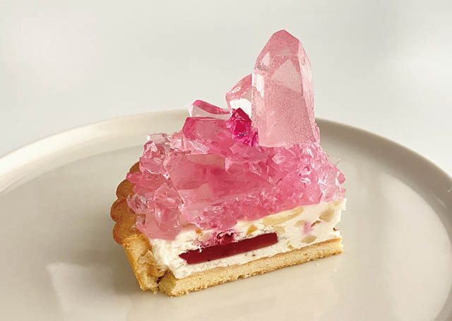 食べられる宝石「ローズクォーツのタルト」母の日向け200台限定販売 - 予約受付開始日が決定