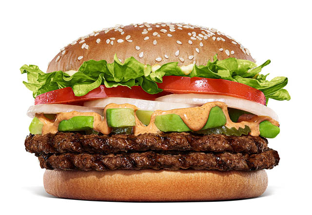 バーガーキング - 本格メキシカンのスパイスを使用した濃厚な新開発ソースがアボカドと相性抜群！「クリーミーメキシカン・アボカドワッパー」新登場
