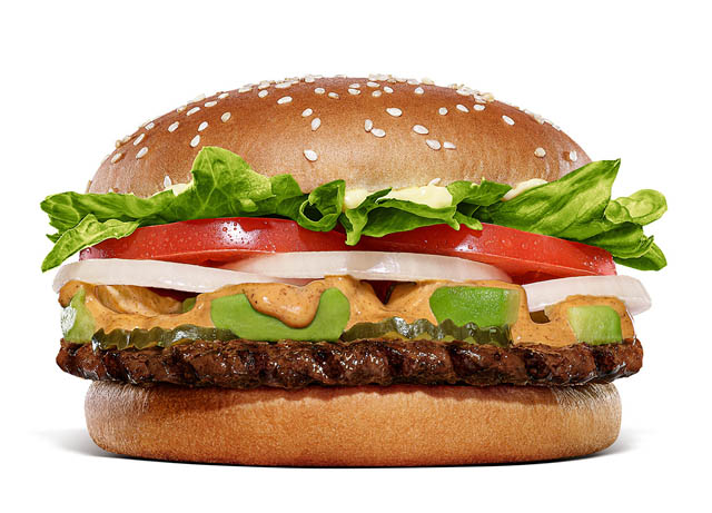 バーガーキング - 本格メキシカンのスパイスを使用した濃厚な新開発ソースがアボカドと相性抜群！「クリーミーメキシカン・アボカドワッパー」新登場