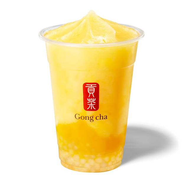 ゴンチャ - ミニパールがついに日本上陸！とろ～り、ぷよぷよ「マンゴーミニパール」期間限定登場