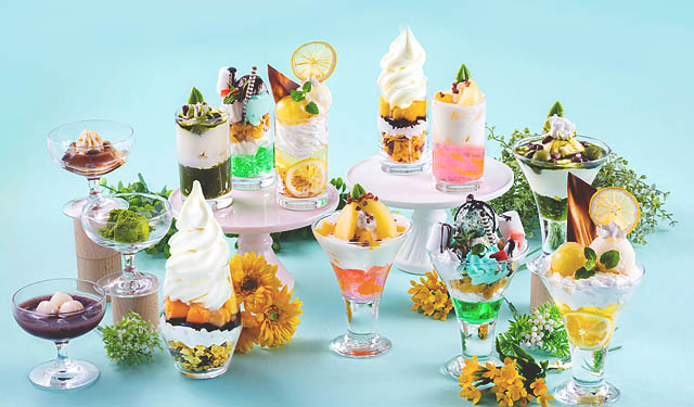 福岡サンパレス ホテル＆ホール - 10シーズン目となる今回は人気パフェが勢揃い！「夏のパフェ食べ放題 ～Infinity～」開催