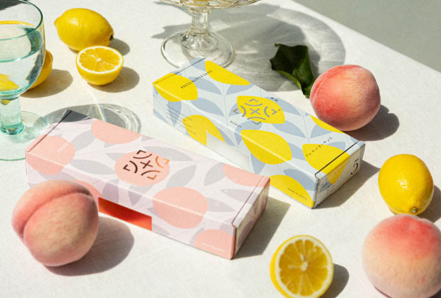 可愛さ全開な「PRESS BUTTER SAND」の夏今夏も主役は「桃」と「檸檬」を展開